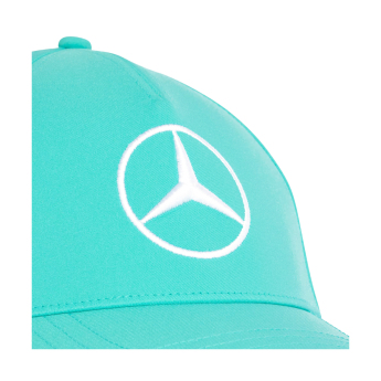 Mercedes AMG Petronas баскетболна шапка с козирка green official Teamline Replica F1 Team 2026