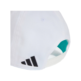 Mercedes AMG Petronas баскетболна шапка с козирка DNA white F1 Team 2026