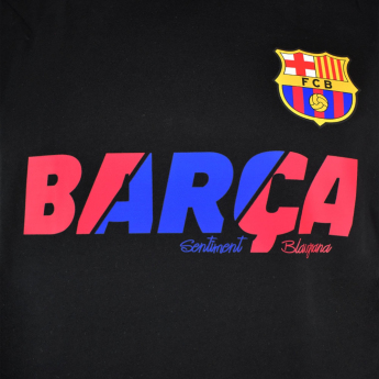 FC Barcelona мъжка тениска Sentiment black