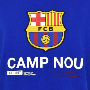 FC Barcelona мъжка тениска Escut blue
