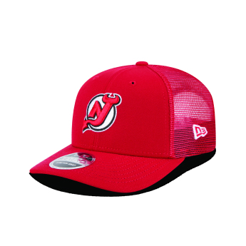 New Jersey Devils баскетболна шапка с козирка NEW ERA 970SS SP26 red