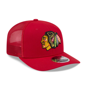 Chicago Blackhawks баскетболна шапка с козирка NEW ERA 970SS SP26 red