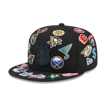 NHL продукти шапка с козирка flat Logo NHL NEW ERA 5950