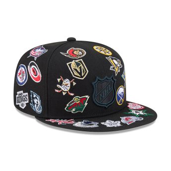 NHL продукти шапка с козирка flat Logo NHL NEW ERA 5950