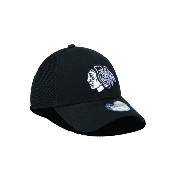 Chicago Blackhawks баскетболна шапка с козирка NEW ERA 3930 neo black