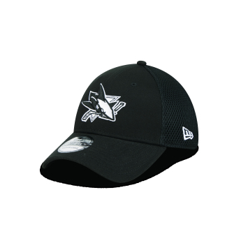 San Jose Sharks баскетболна шапка с козирка NEW ERA 3930 neo black