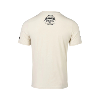 Formula 1 мъжка тениска Brazil GP beige 2025