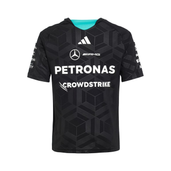 Mercedes AMG Petronas детска тениска black official Teamline Replica F1 Team 2026