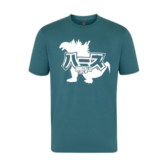 Haas F1 мъжка тениска Godzilla green F1 Team 2026