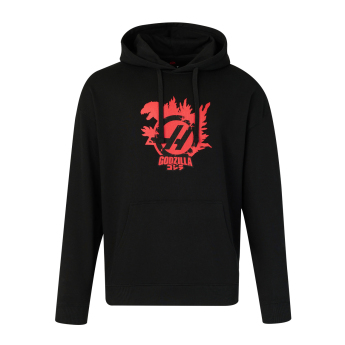 Haas F1 мъжки суитшърт с качулка Godzilla black F1 Team 2026