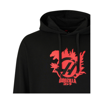 Haas F1 мъжки суитшърт с качулка Godzilla black F1 Team 2026