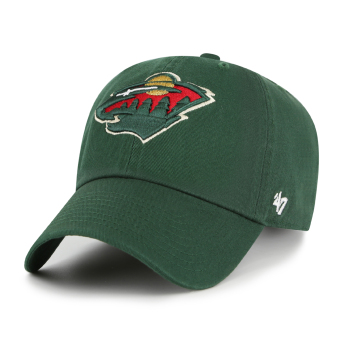 Minnesota Wild баскетболна шапка с козирка 47 Clean Up Dg green