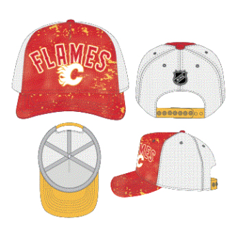 Calgary Flames детска бейзболна шапка с козирка Top Player Snapback