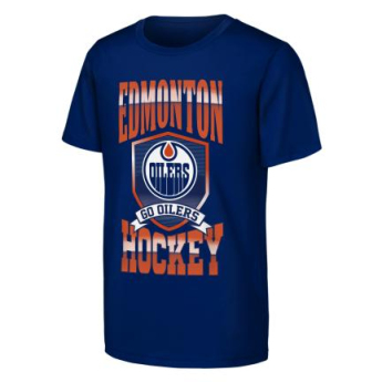 Edmonton Oilers детска тениска Big Shield Ss