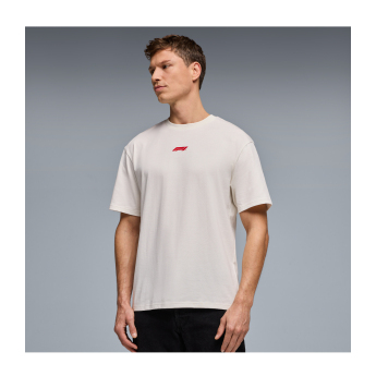 Formula 1 мъжка тениска Racing Line white 2026