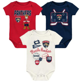 Florida Panthers детско боди Littlest Player 3Pk Creeper Se