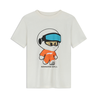 Formula 1 детска тениска Marshall white 2026
