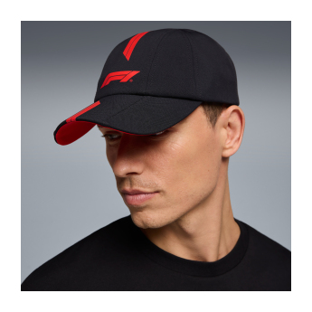Formula 1 баскетболна шапка с козирка Racing Line black 2026