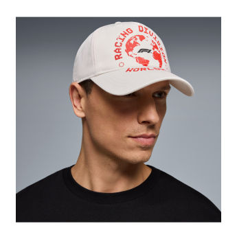 Formula 1 баскетболна шапка с козирка RDW Graphic white 2026