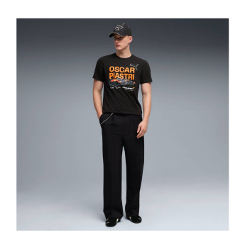 McLaren Honda мъжка тениска Oscar Piastri black F1 Team 2026