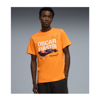 McLaren Honda мъжка тениска Oscar Piastri orange F1 Team 2026