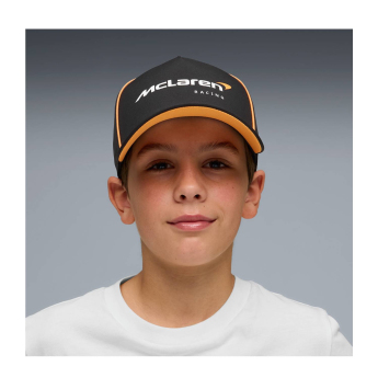 McLaren Honda детска бейзболна шапка с козирка Logo black F1 Team 2026