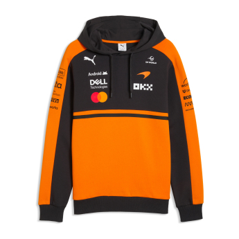 McLaren Honda мъжки суитшърт с качулка official Teamline Replica F1 Team 2026