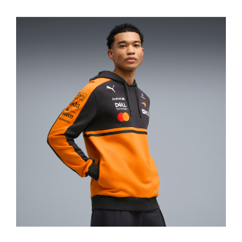 McLaren Honda мъжки суитшърт с качулка official Teamline Replica F1 Team 2026