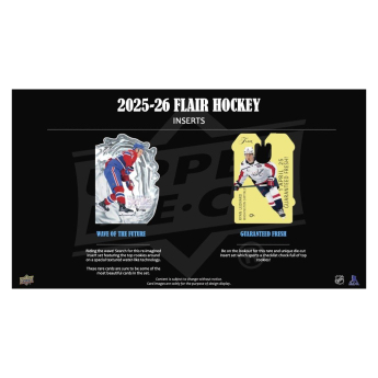 NHL кутии хокей карти NHL 2025-26 Upper Deck Flair Hockey Hobby Box