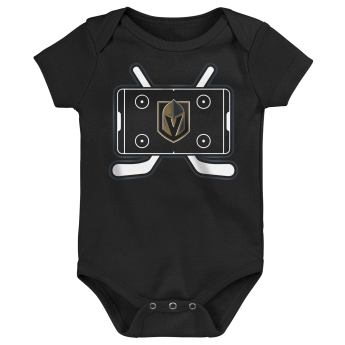 Vegas Golden Knights детско боди Littlest Player 3Pk Creeper Se1