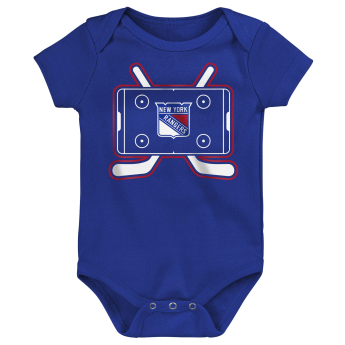New York Rangers детско боди Littlest Player 3Pk Creeper Se