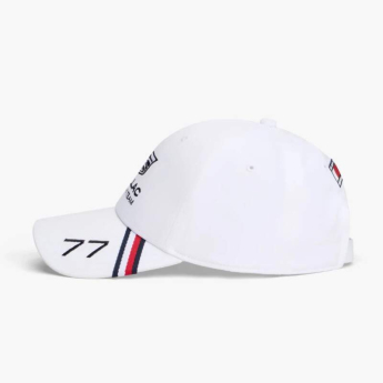 Cadillac F1 баскетболна шапка с козирка Valtteri Bottas #77 official Teamline Replica white F1 Team 2026