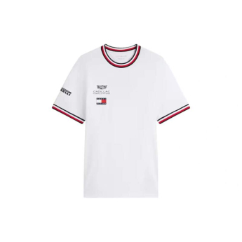 Cadillac F1 мъжка тениска official Teamline Replica white F1 Team 2026