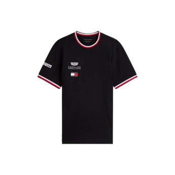 Cadillac F1 мъжка тениска official Teamline Replica black F1 Team 2026