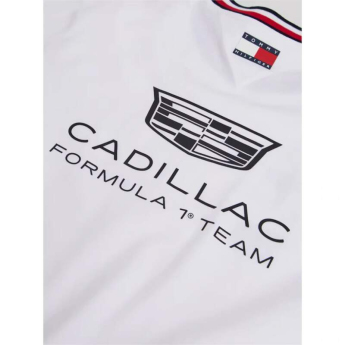Cadillac F1 мъжка тениска Valtteri Bottas #77 official Teamline Replica white F1 Team 2026
