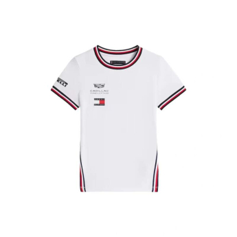 Cadillac F1 детска тениска official Teamline Replica white F1 Team 2026