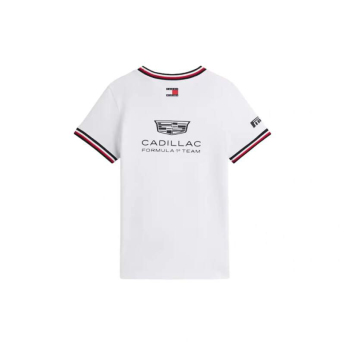 Cadillac F1 детска тениска official Teamline Replica white F1 Team 2026