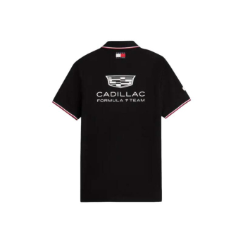 Cadillac F1 мъжка поло тениска official Teamline Replica black F1 Team 2026