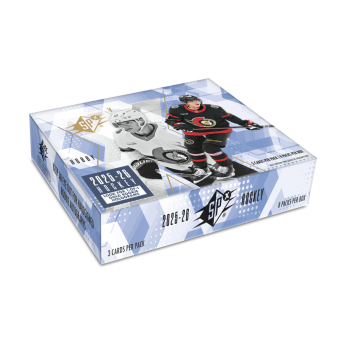 NHL кутии хокей карти NHL 2025-26 Upper Deck SPx Hockey Hobby Box