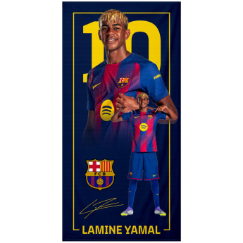 FC Barcelona кърпа Lamine Yamal navy