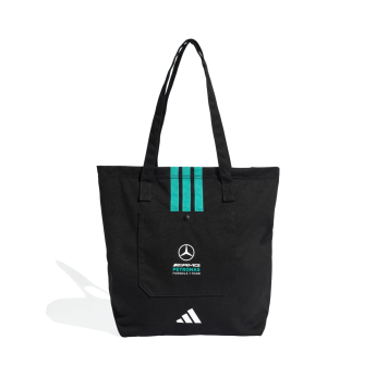 Mercedes AMG Petronas пазарска чанта DNA black F1 Team 2026