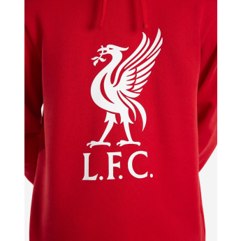 Liverpool FC мъжки суитшърт с качулка Liverbird red