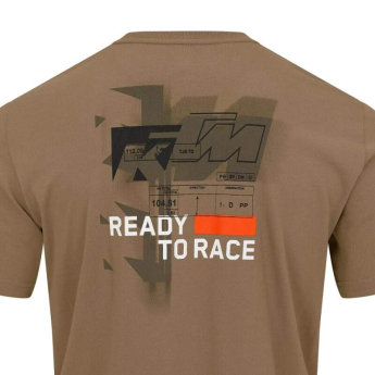Red Bull KTM мъжка тениска logo adventure brown 2026
