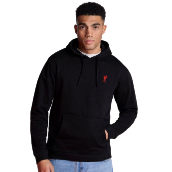 Liverpool FC мъжки суитшърт с качулка Overhead black