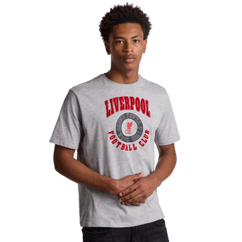 Liverpool FC мъжка тениска Collegiate grey