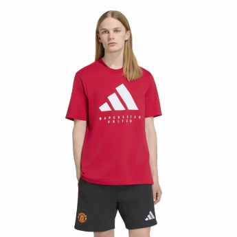Manchester United мъжка тениска Graphic red