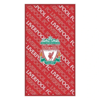 Liverpool FC кърпа Text