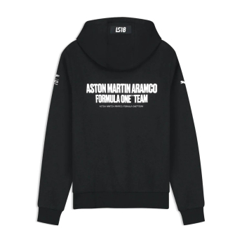 Aston Martin мъжки суитшърт с качулка Lance Stroll Canada GP black F1 Team 2026