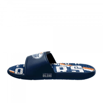 Edmonton Oilers мъжки пантофи Colorblock Slipper