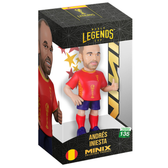 Футболни отбори фигурка MINIX Legends Spain Iniesta